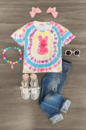 Tie Dye Bunny Top