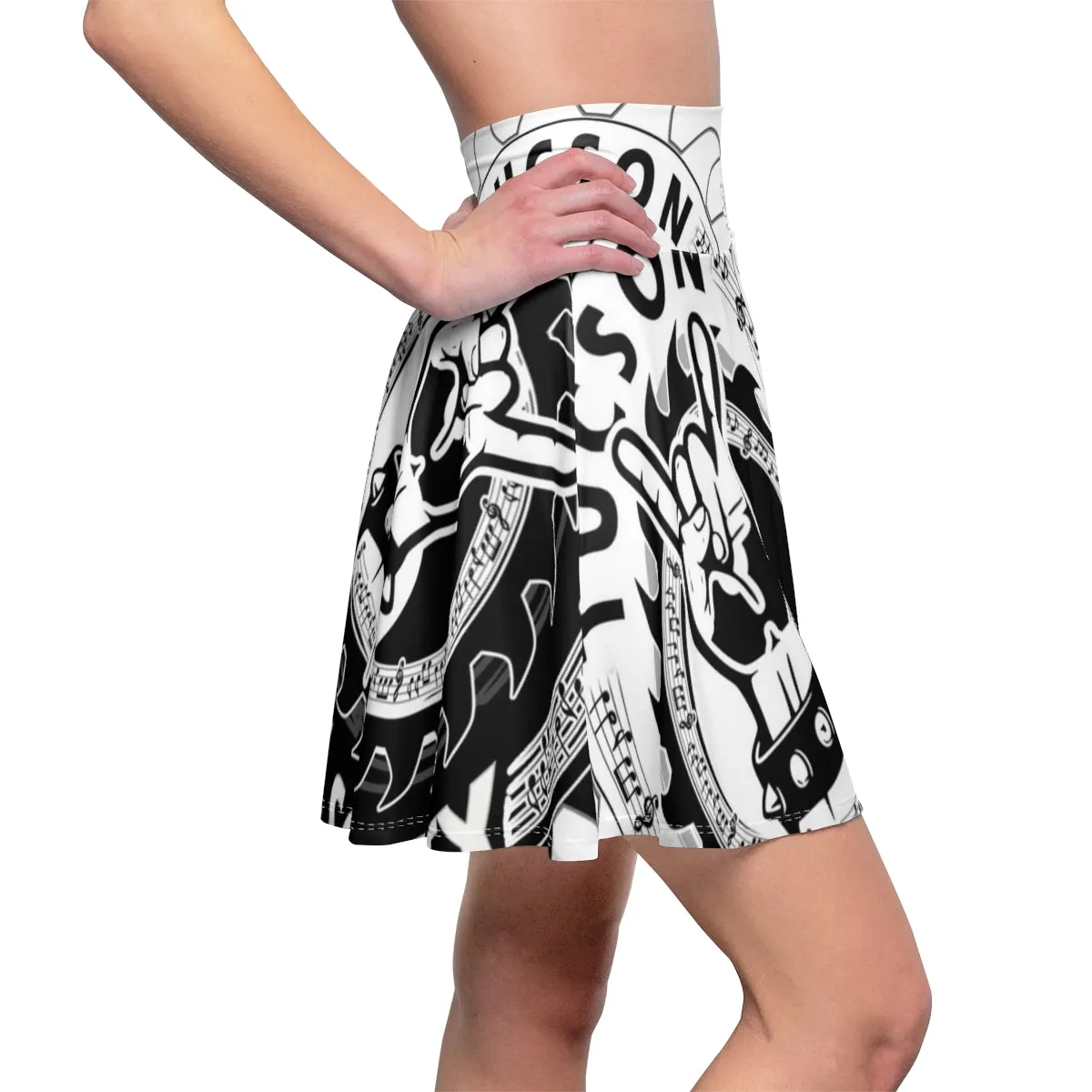 Tucson Metal Society Women's Skater Skirt