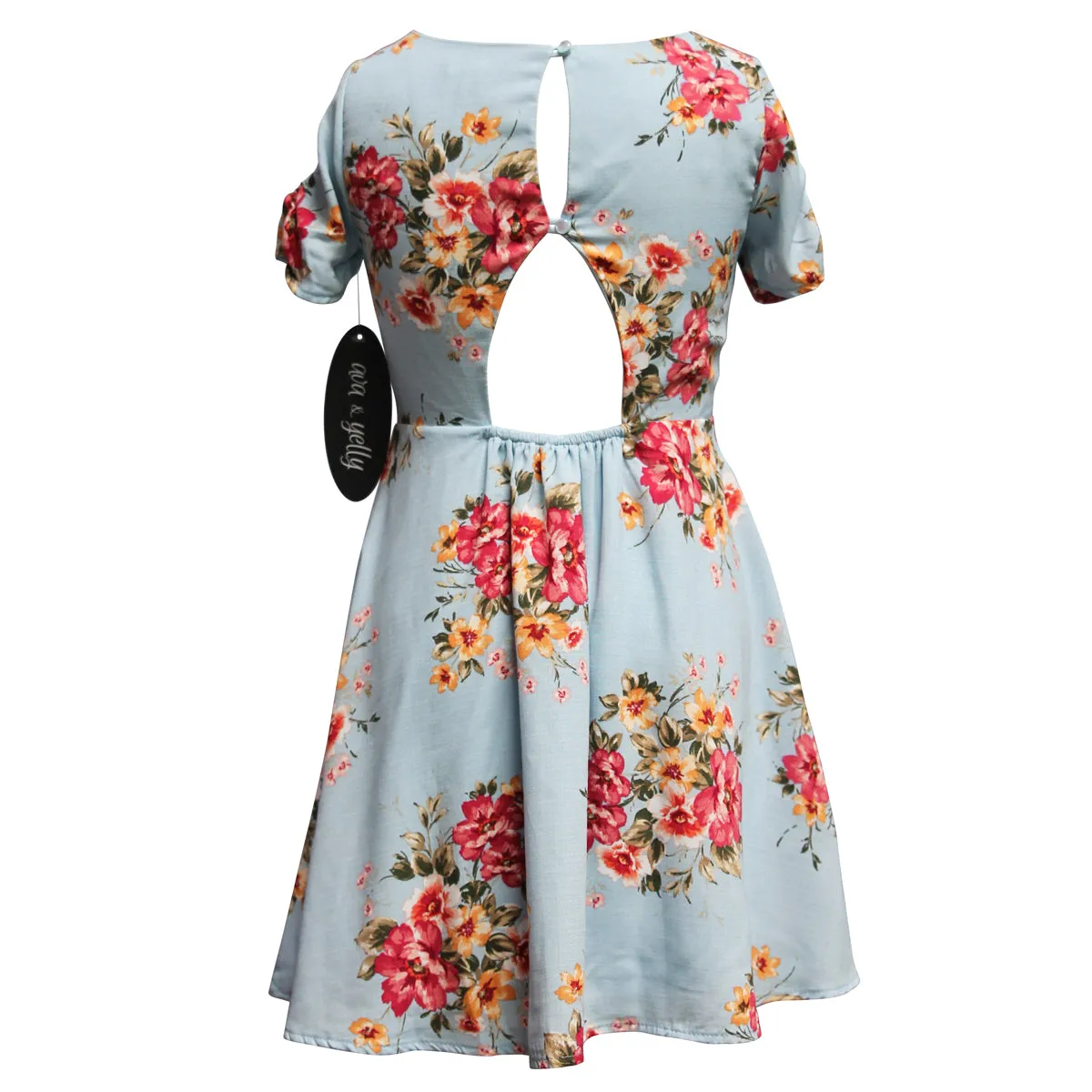 Tween Floral Print Skater Dress