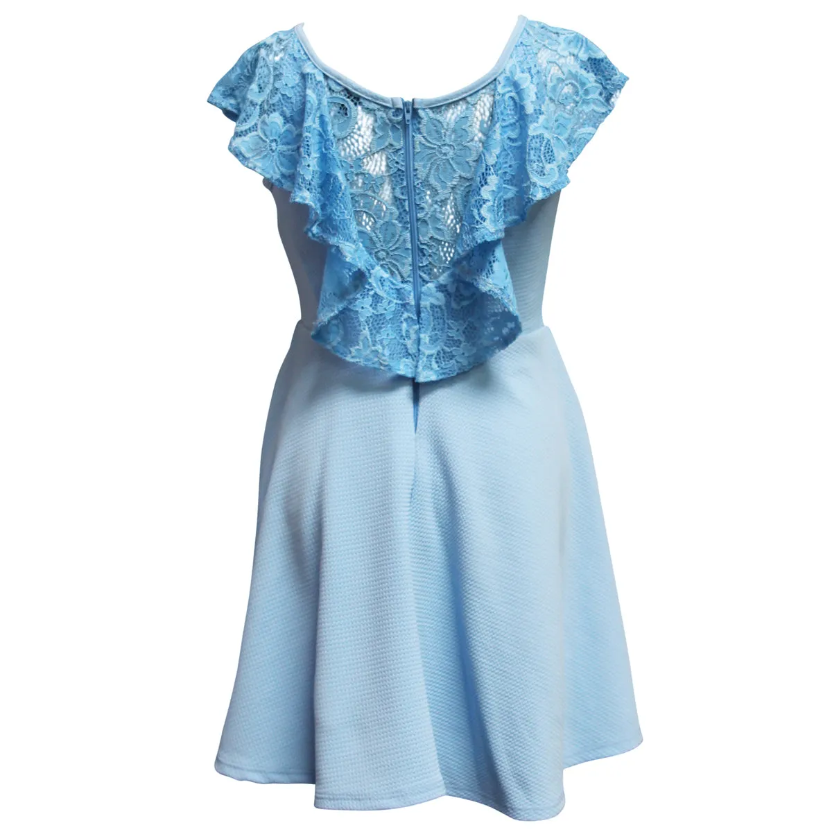 Tween Lace Sleeve Skater Dress