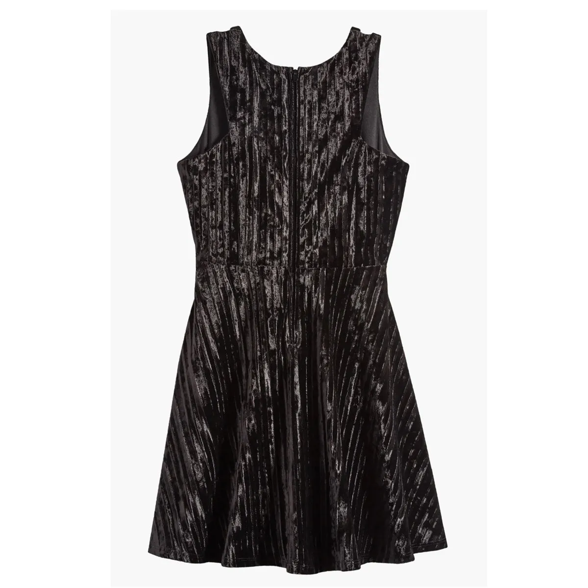 Tween Velvet Rib Dress w/Cutouts  (Big Girl)