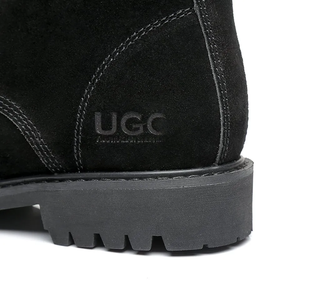 UGG Boots Women Fashion Chunky Sheepskin Wool Boots Mina