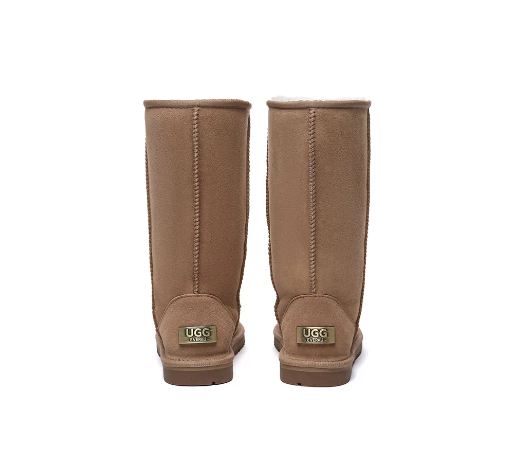 UGG EVERAU® UGG Boots Double Faced Sheepskin Wool Tall Classic