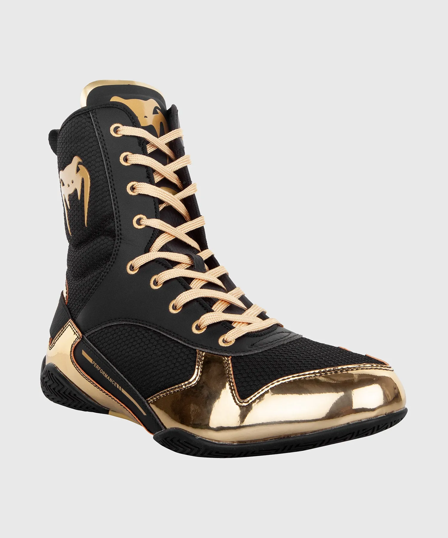 Venum Elite Boxing Shoes - Black/Gold