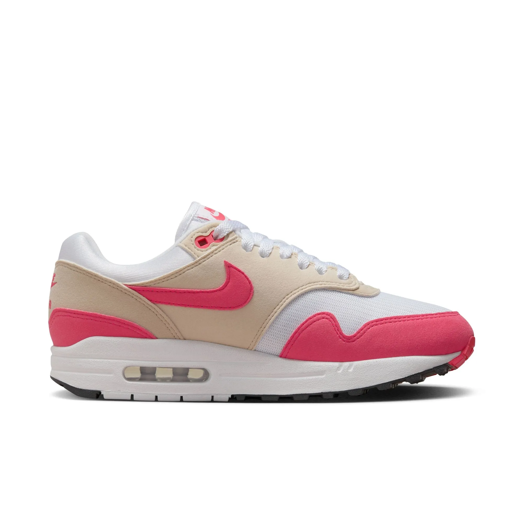 WMNS Nike Air Max 1 (White/Aster Pink)