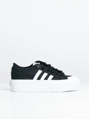 WOMENS ADIDAS NIZZA PLATFORM SNEAKERS - CLEARANCE