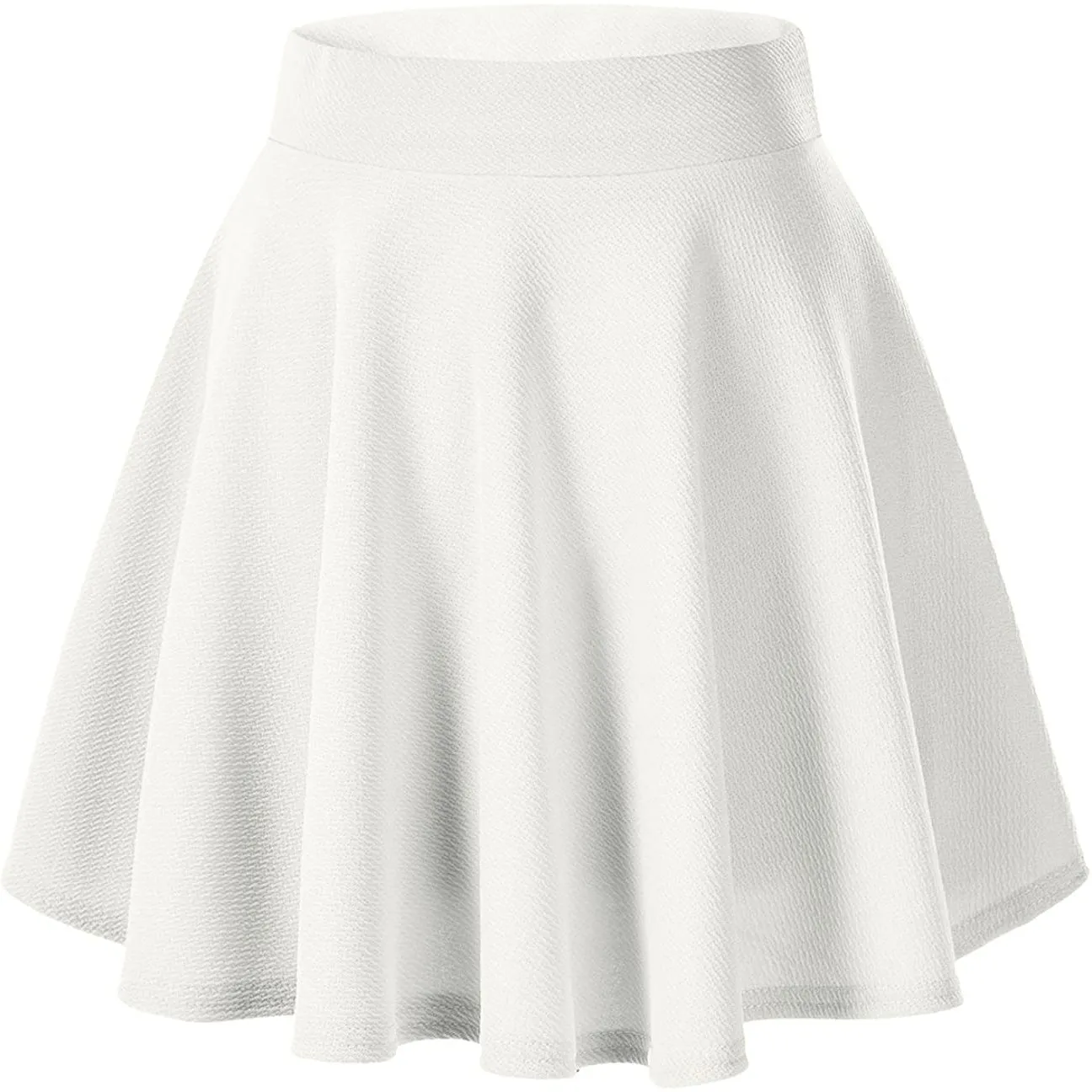 Women's Basic Versatile Flared Mini Skater Skirt