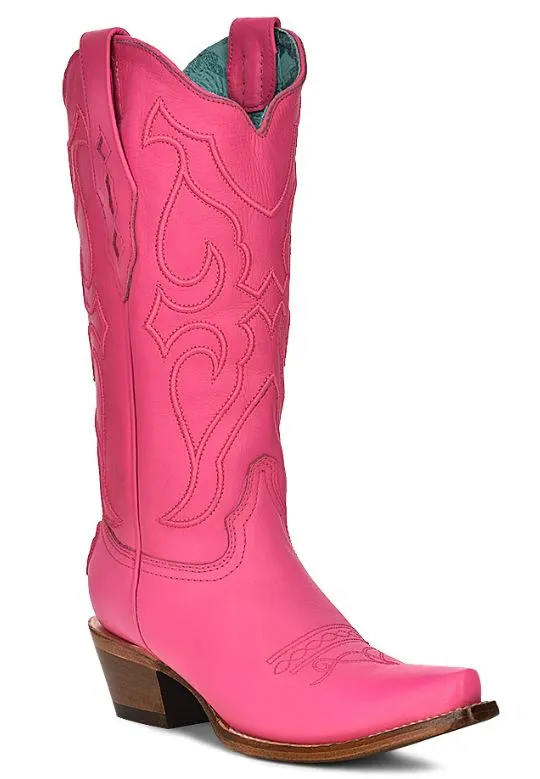 Women's Corral Fuchsia Embroidered Boot