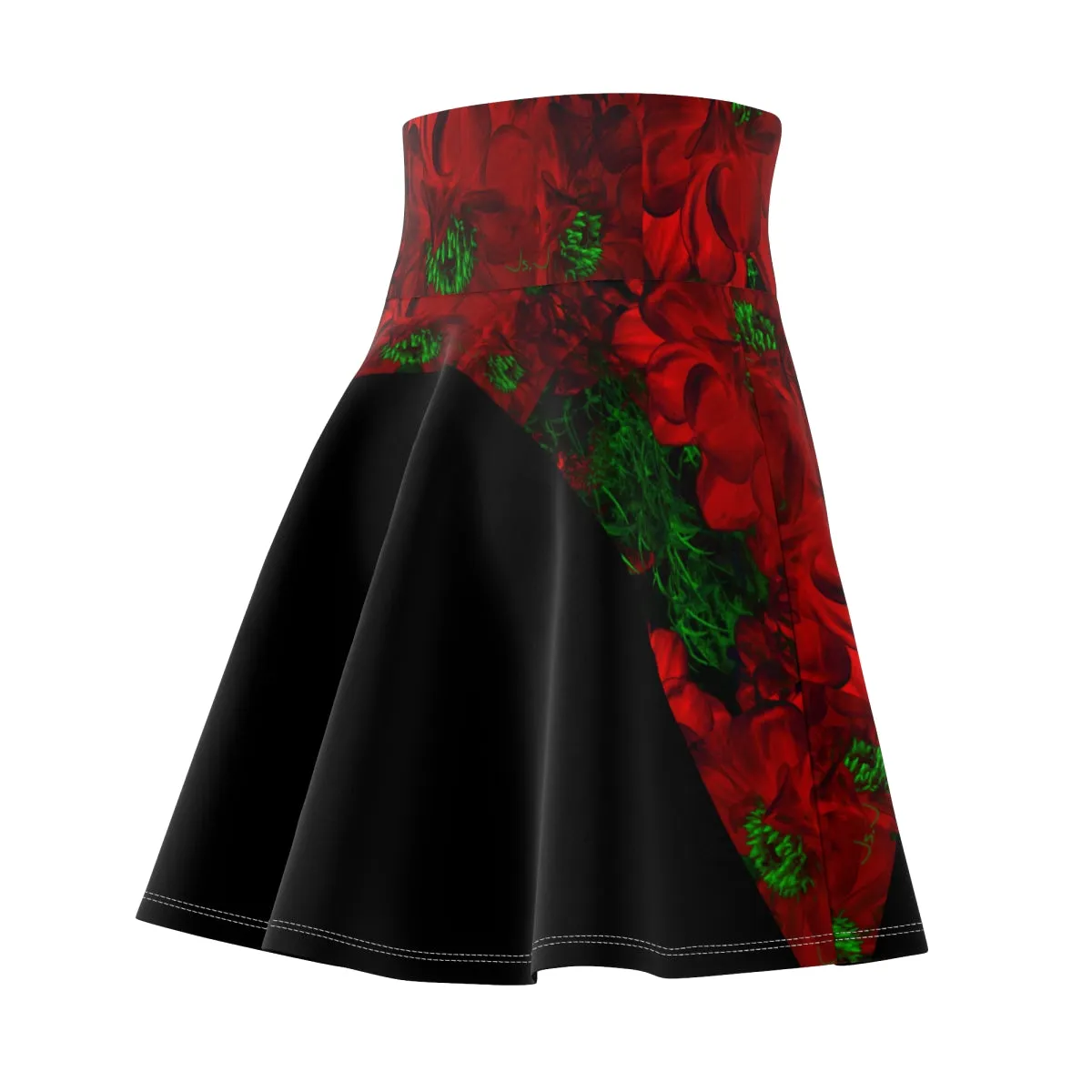 Women's Skater Skirt FLOWERS FOREVER