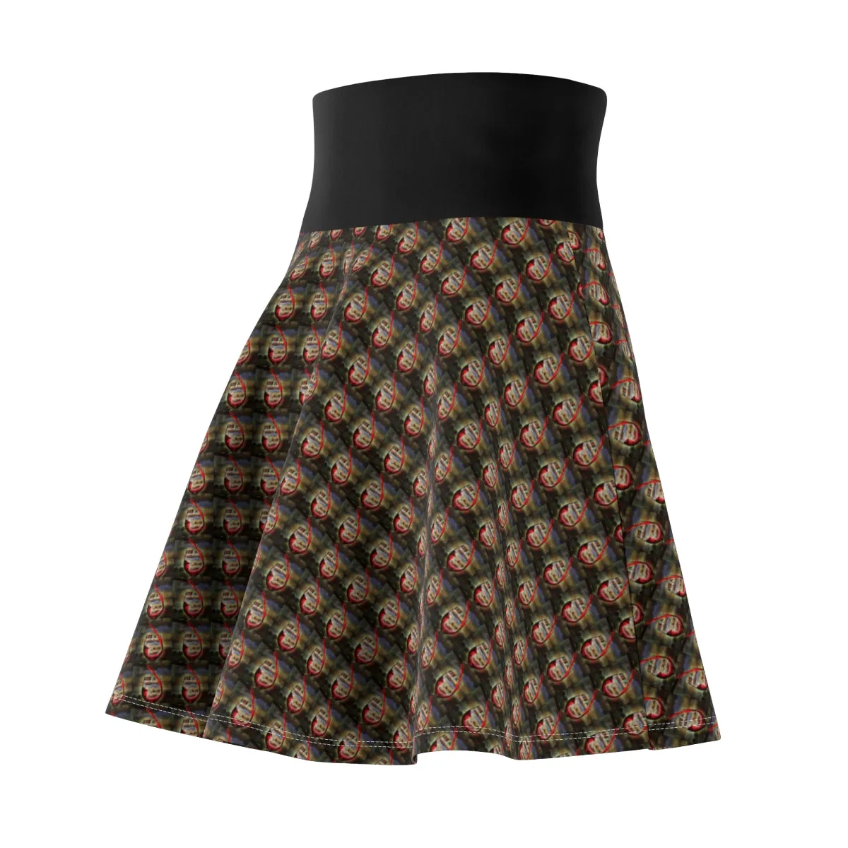 Women's Skater Skirt RED WINE