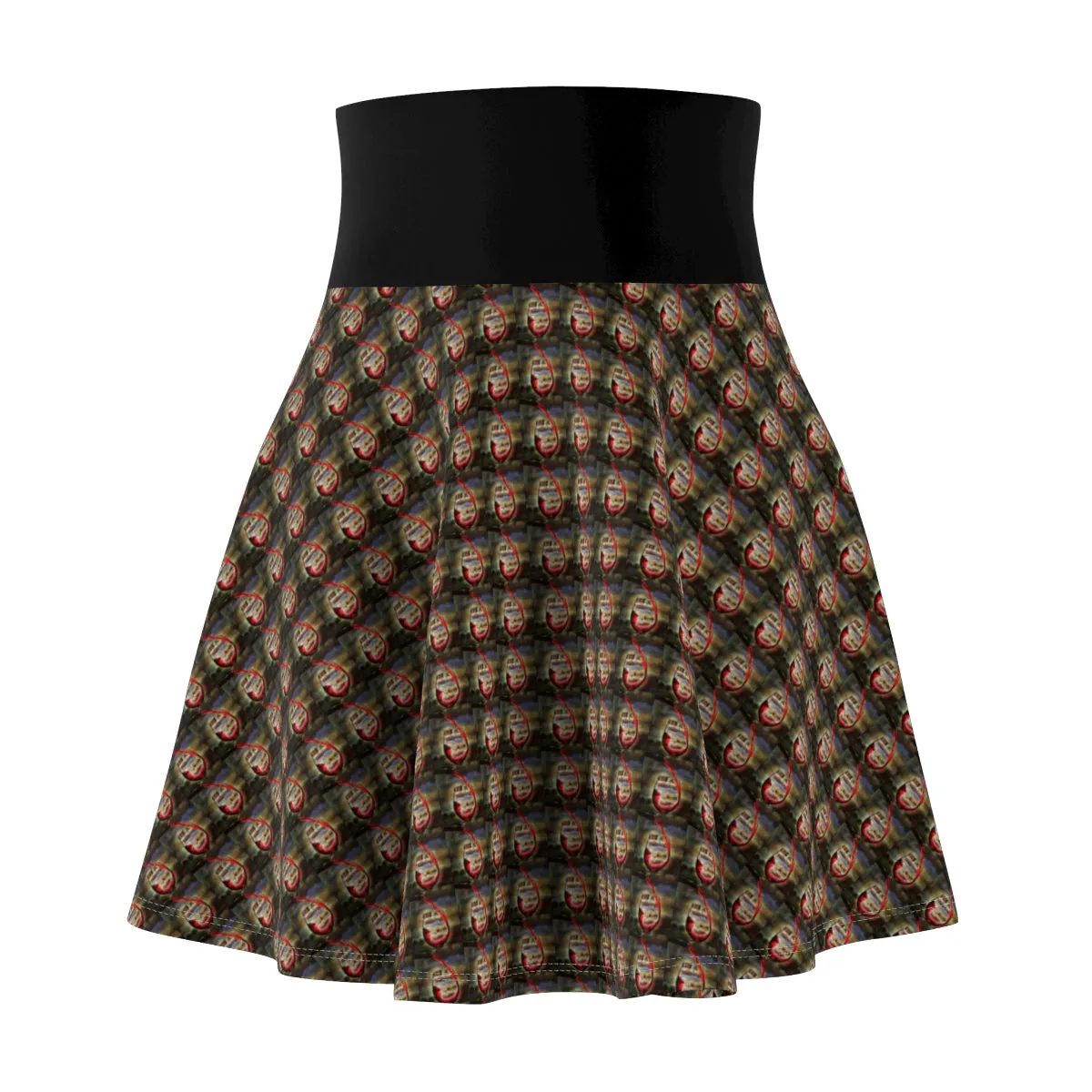 Women's Skater Skirt RED WINE