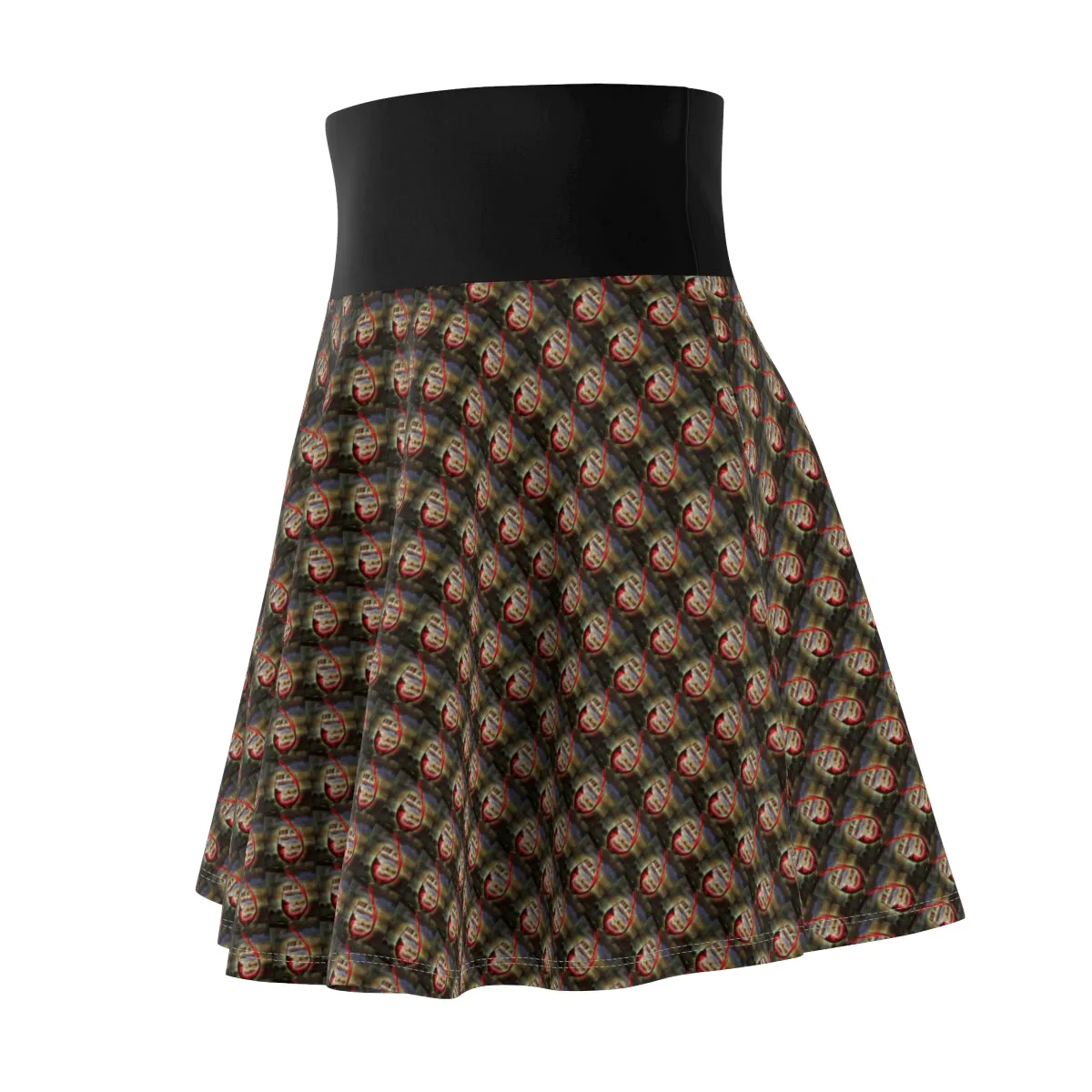 Women's Skater Skirt RED WINE