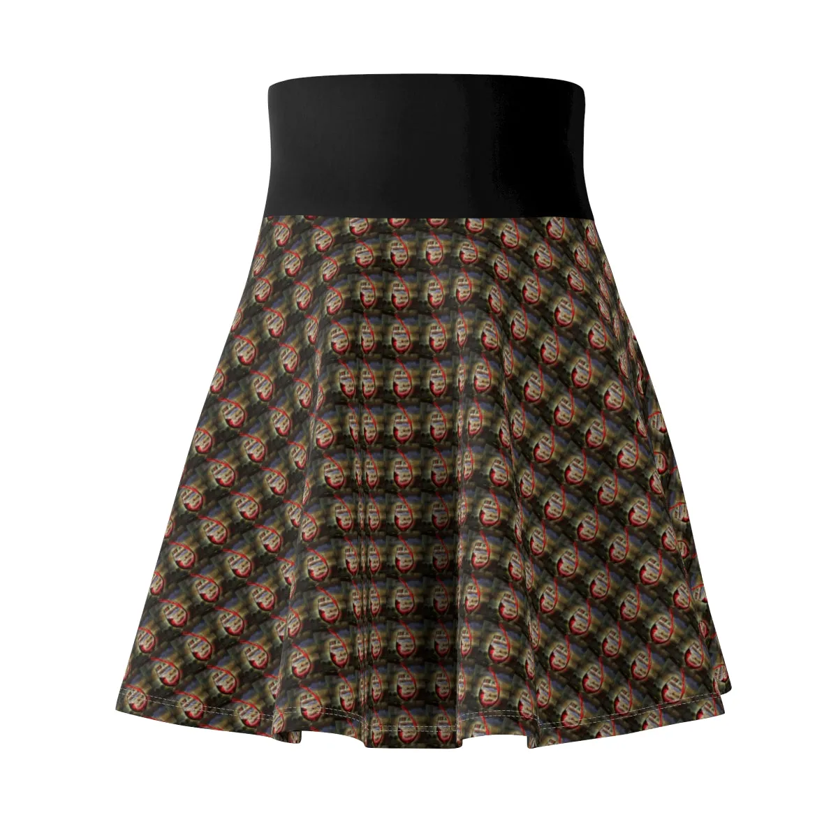 Women's Skater Skirt RED WINE